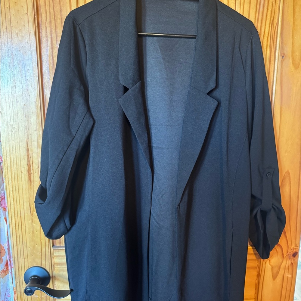 Timing Black Trench Coat for Women